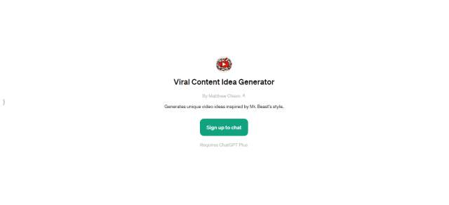 Viral Content Idea Generator