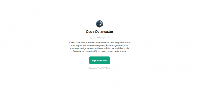 Code Quizmaster