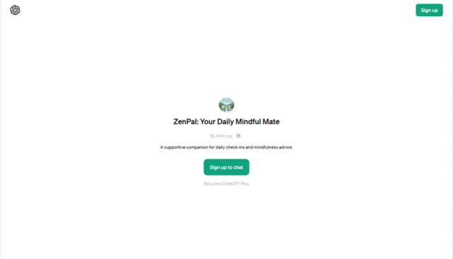 ZenPal: Your Daily Mindful Mate