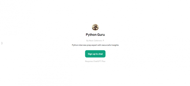 Python Guru ChatGPT Plus