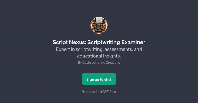 Script Nexus: Scriptwriting Examiner