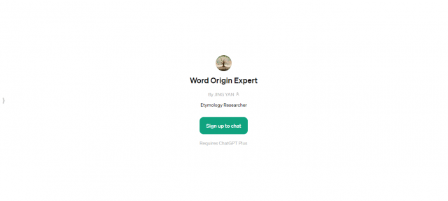 Word Origin Expert