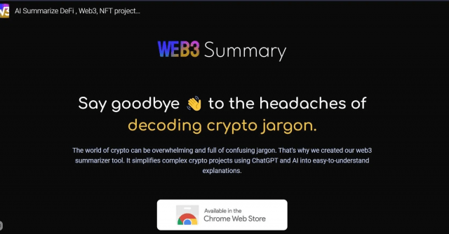 Web3 Summary