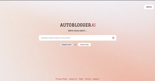 Autoblogger AI