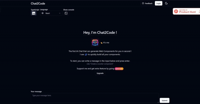 Chat2Code