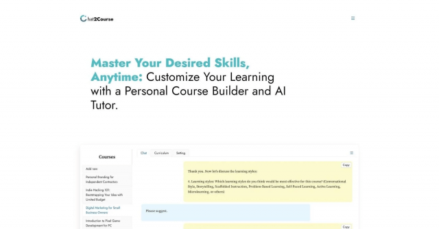 Chat2Course