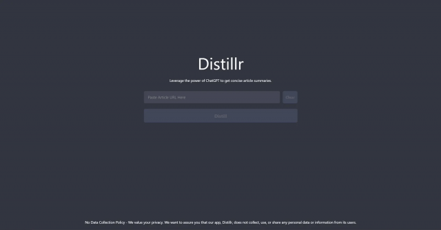 Distillr