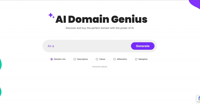 AI Domain Genius