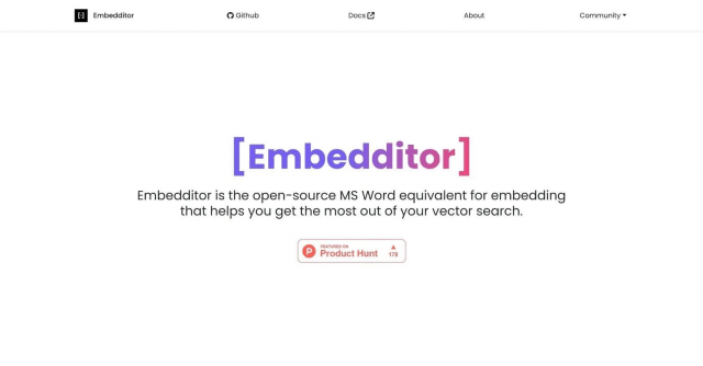 Embedditor