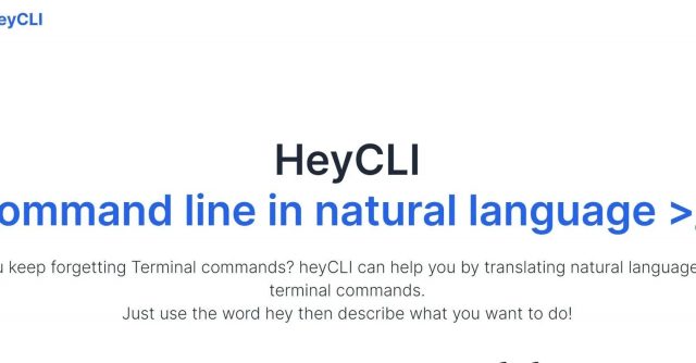 HeyCLI