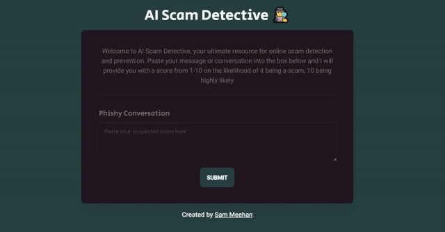 AI Scam Detective