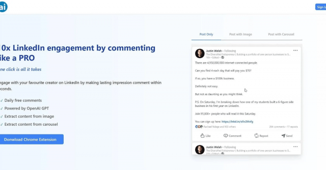 LinkedIn Comment AI