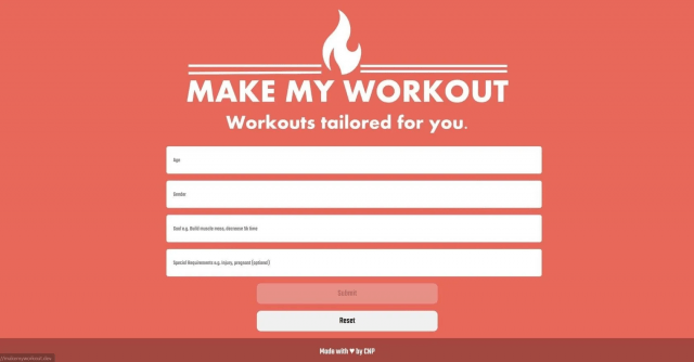 Make My Workout