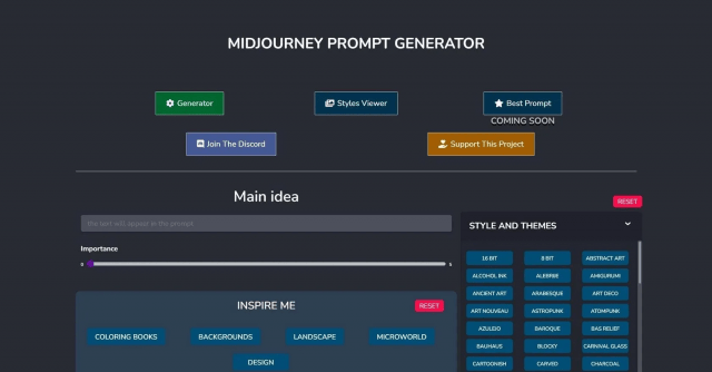 MidJourney Prompts Journey