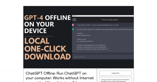 Offline ChatGPT