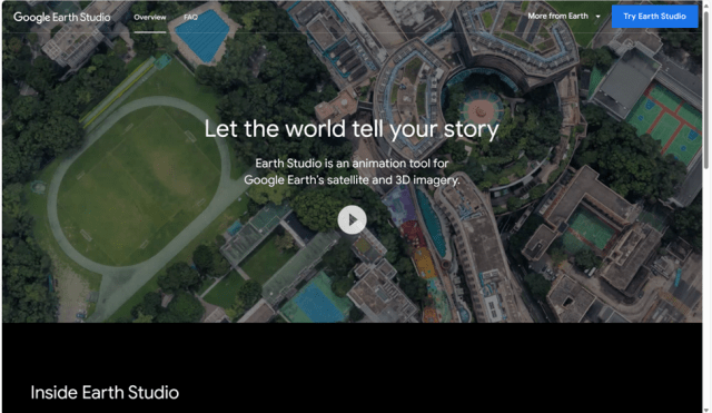 Google Earth Studio