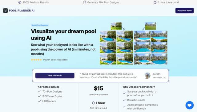 Pool Planner AI