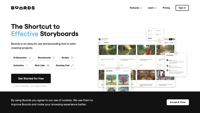 AI Storyboard Generator