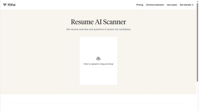 Resume AI Scanner