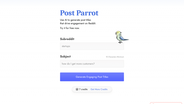 Post Parrot