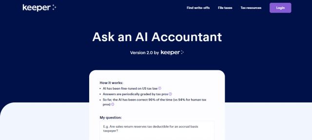 Ask an AI Accountant