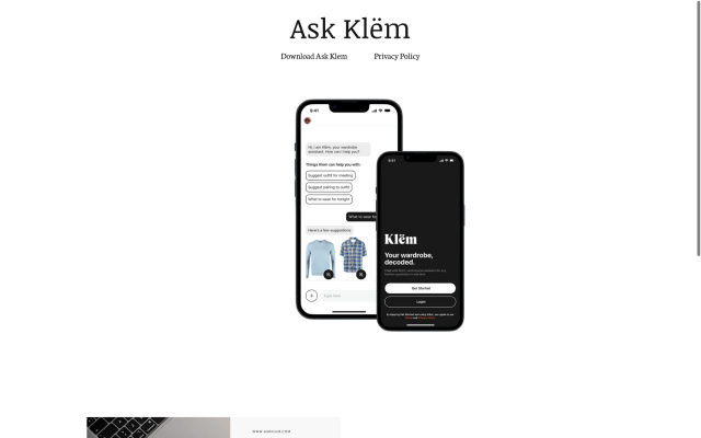 Ask Klem