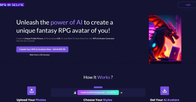 RPG AI Selfie Generator