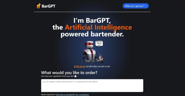 BarGPT