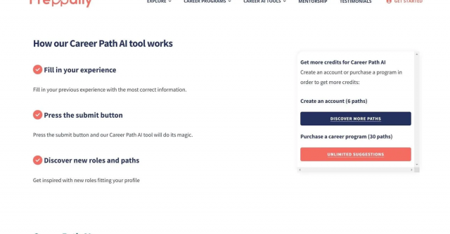 Career Path AI | Preppally