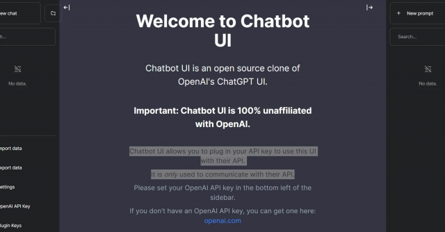 Chatbot UI