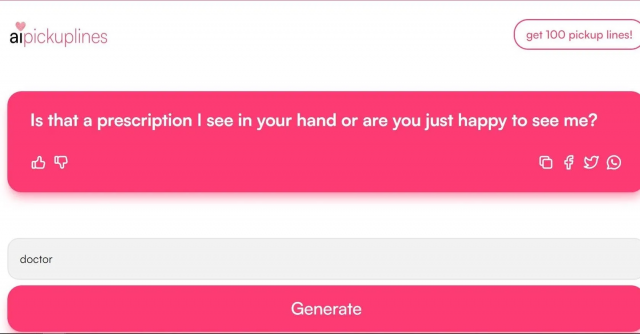 AI Pickup Lines Generator