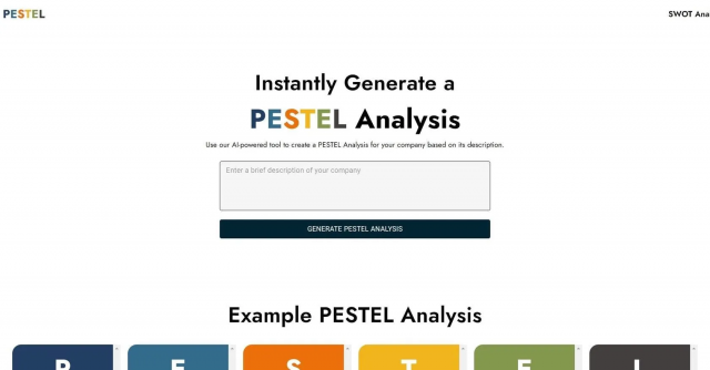 Pestel Analysis