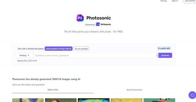 Photosonic AI