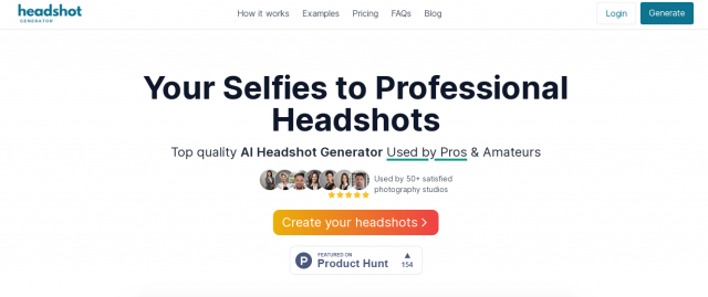 Headshot Generator AI