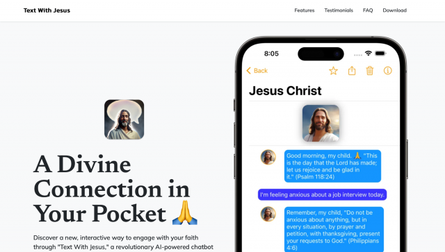 Text With Jesus