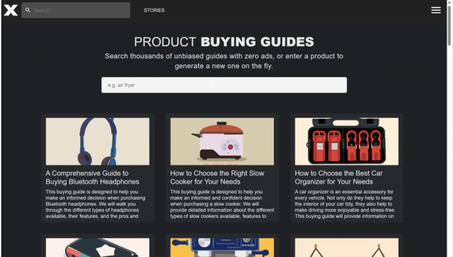 Product Buying Guides