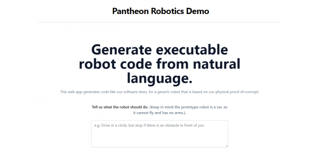 Pantheon Robotics