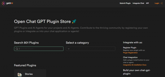 Open GPT Plugin Store