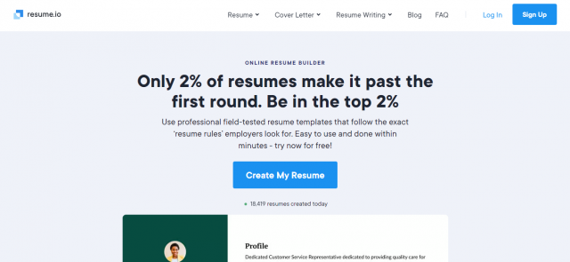 Resume.io