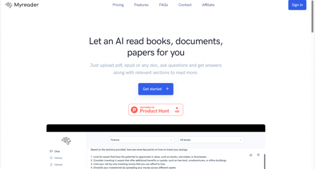 Myreader AI