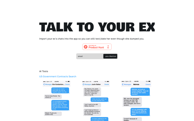 Talk To Your Ex