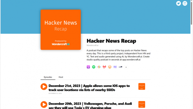 Hacker News Recap