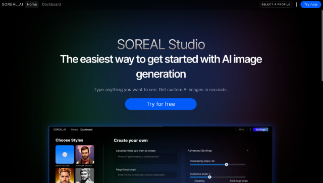 Soreal.AI Studio