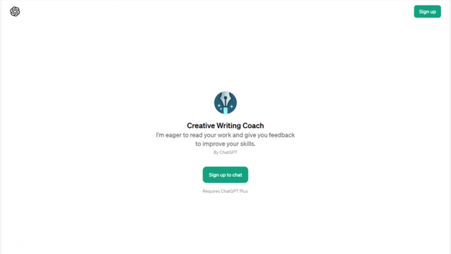 Creative Writing Coach