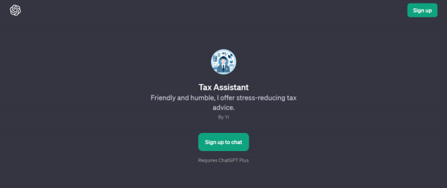 Tax Assistant