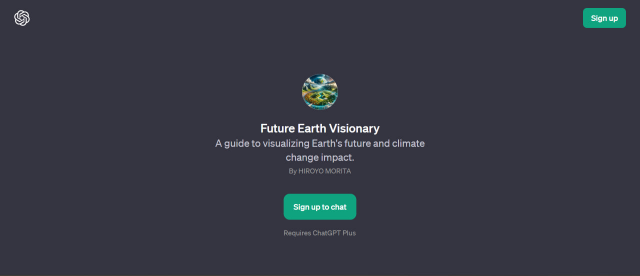 Future Earth Visionary