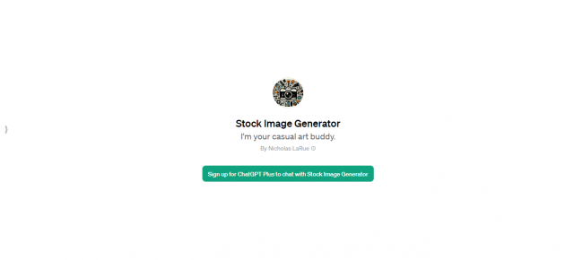 Stock Image Generator