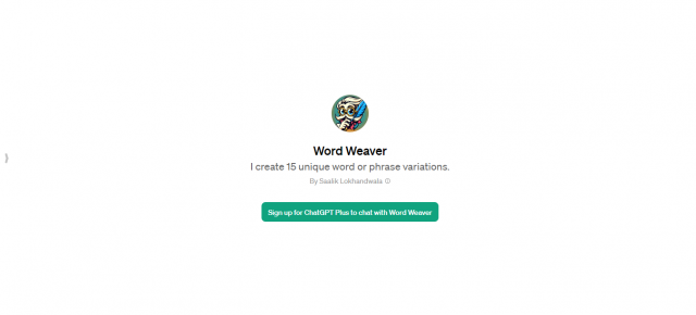 Word Weaver