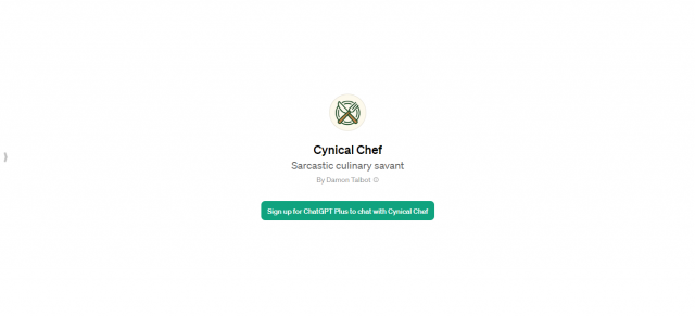 Cynical Chef