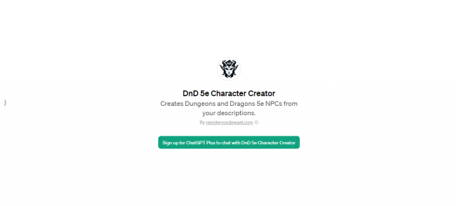 DnD 5e Character Creator